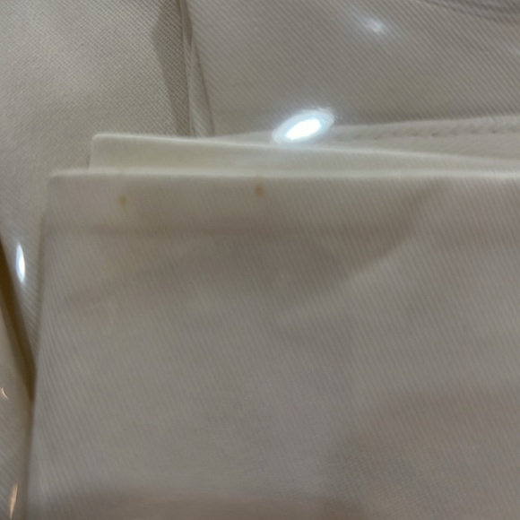 Akris Punto High Waisted Cotton Stretch straight trousers. Size 10 Off White NWT - Picture 8 of 8